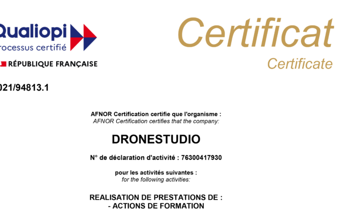 Formation drone Qualiopi